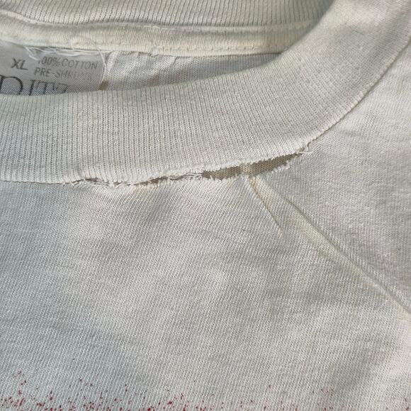 Vintage 1992 Chicago Bulls DouBull TrouBull Tee XL Ritz Magic Johnson T’s - Picture 5 of 11